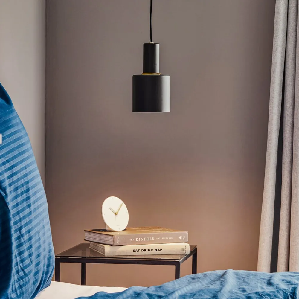 Euluna Pendellamper|Pendellamper>Selma hængelampe, 1 lyskilde, sort, Ø 11 cm