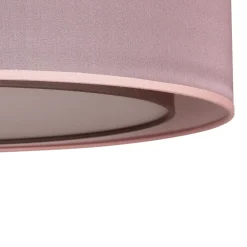 Tibu loftlampe, tekstil, Ø50cm, jordfarvet^Euluna Clearance