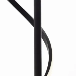 Brilliant Eunice LED-gulvlampe, højde 150 cm, sort, metal