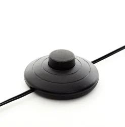 Brilliant Eunice LED-gulvlampe, højde 150 cm, sort, metal