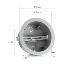 monteringspotte til kropsmonopunkt, sølv^Eutrac New