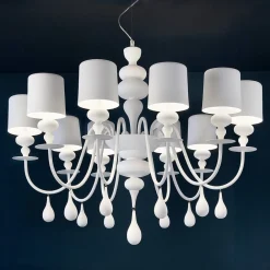 EVA S10 repræsentativ lysekrone hvid^Masiero Discount