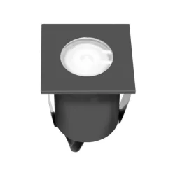 EVN 654120A LED nedgravningsspot, 220-240V kantet