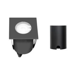 EVN 654120A LED nedgravningsspot, 220-240V kantet