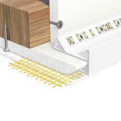 EVN APTBH alu-profil, loftsrettet, 100 cm, hvid