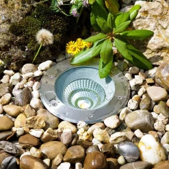 Erizo LED indbygningsgulvlampe Ø 22cm 24W^EVN