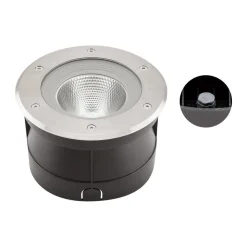 Erizo LED indbygningsgulvlampe Ø 22cm 24W^EVN