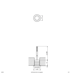 LD2102 lampe 12 V IP68 Ø1,8cm 0,2 W 830^EVN Discount