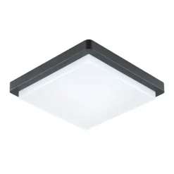 LED udendørs loftlampe Tectum, 23x23 cm, antracit, 150°^EVN Outlet