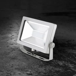 EVN LFA udendørs spotlampe sølvstik 3.000K 30W