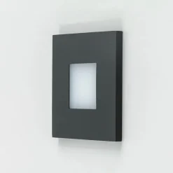 EVN LQ230 LED-vægindbygningslampe direkte antracit