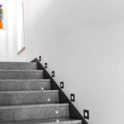 EVN LQ230 LED-vægindbygningslampe direkte antracit