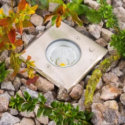 EVN Nedgravet Udebelysning>Meerkat LED indbygget gulvlampe, kantet, 3W