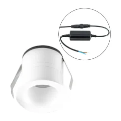 Noblendo LED indbygget loftslampe hvid Ø 5,5 cm^EVN Outlet