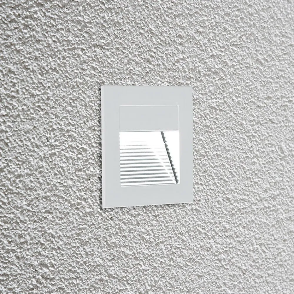 EVN P2170 LED-vægindbygningslampe, 3.000 K, hvid