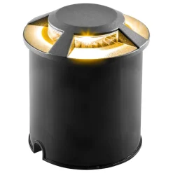 Scopum LED-nedgravningslampe, rund 4 lyskilder^EVN