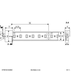 STR6724 LED-strip IP67 5m 72W 3,000K^EVN Online