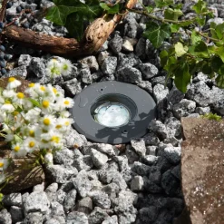 Talpa-nedgravningslampe, drejelig, rund^EVN Online