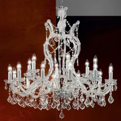 ORION Lysekroner>Excellent LILIANA lysekrone med 18 lys