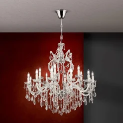 ORION Lysekroner>Excellent LILIANA lysekrone med 18 lys