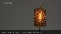 Extravaganza Miss Tall gulvlampe, mat guld^Lucide