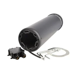 Faro LED-gadelampe, højde 60 cm, mørkegrå, DALI, 3.000 K^Deko-Light