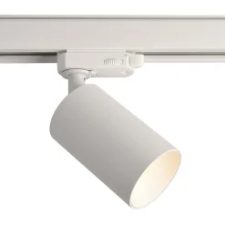 Deko-Light 3-fase skinne Can, hvid, aluminium, GU10, drejelig montering