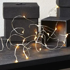 STAR TRADING Fem snore - LED lysbuket Dew Drop