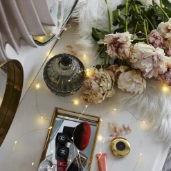 STAR TRADING Fem snore - LED lysbuket Dew Drop