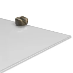 ferm LIVING billedramme Gravel, A5, akryl. Messing