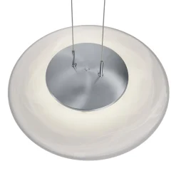 HELL Findus LED-pendellampe, mat nikkel/krom