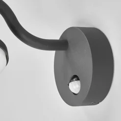 Lucande Finny - LED-udendørsvæglampe med bevægelsessensor