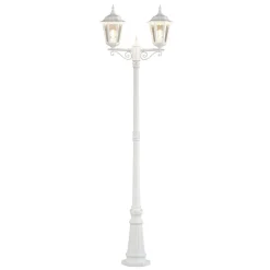 Firenze lygtepæl, 2 lyskilder, hvid^Konstsmide