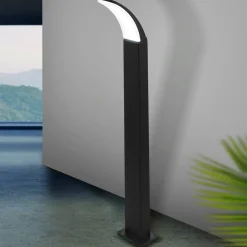 Fiumicino LED-gadelampe, buet form^EGLO