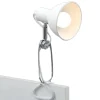 Briloner Bordlamper>Fix-klemmelampe, metalskærm, hvid