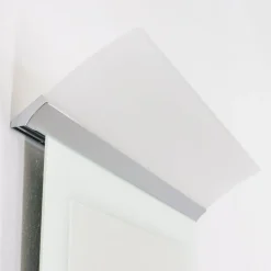 Flad LED-spejllampe Angela, IP44, 50 cm^Ebir New