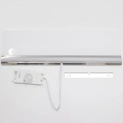 Flad LED-spejllampe Angela, IP44, 50 cm^Ebir New