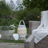 STAR TRADING Dekorationsbelysning|Terrassebelysning>Flame Lantern LED-lygte, hvid, højde 16 cm