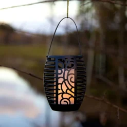 Flame LED-solcellelampe, tre anvendelsesmuligheder, 42 cm^STAR TRADING Hot