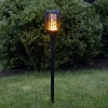Flame LED-solcellelampe, tre anvendelsesmuligheder, 54 cm^STAR TRADING