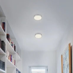 Børn Briloner Flame Star LED-loftslampe, Ø 15,7 cm, sølv