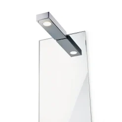 Flat 2 LED væg- og spejllampe, krom^Decor Walther Outlet