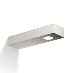 Flat 2 LED væg- og spejllampe, mat nikkel^Decor Walther Discount