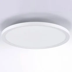 Flat LED-loftlampe, CCT, Ø 40 cm, hvid^JUST LIGHT. GmbH Hot