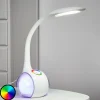 Globo Arbejdsrum/Kontor>Fleksibel LED-bordlampe Paula, hvid