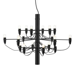 FLOS Lysekroner>2097/18 LED-lysekrone, matteret, sort