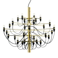 FLOS Lysekroner>2097/30 Lysekrone messing 30x2,7W LED mat