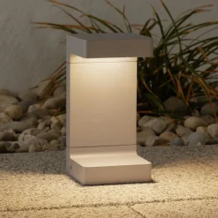 Flos Architectural FLOS Casting C 100 sokkellampe 20 cm, grå