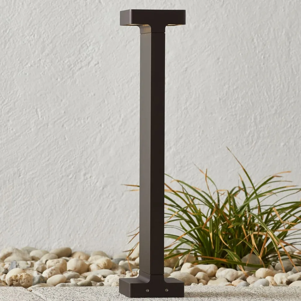 Flos Architectural FLOS Casting T 100 - LED-sokkellampe 50 cm brun