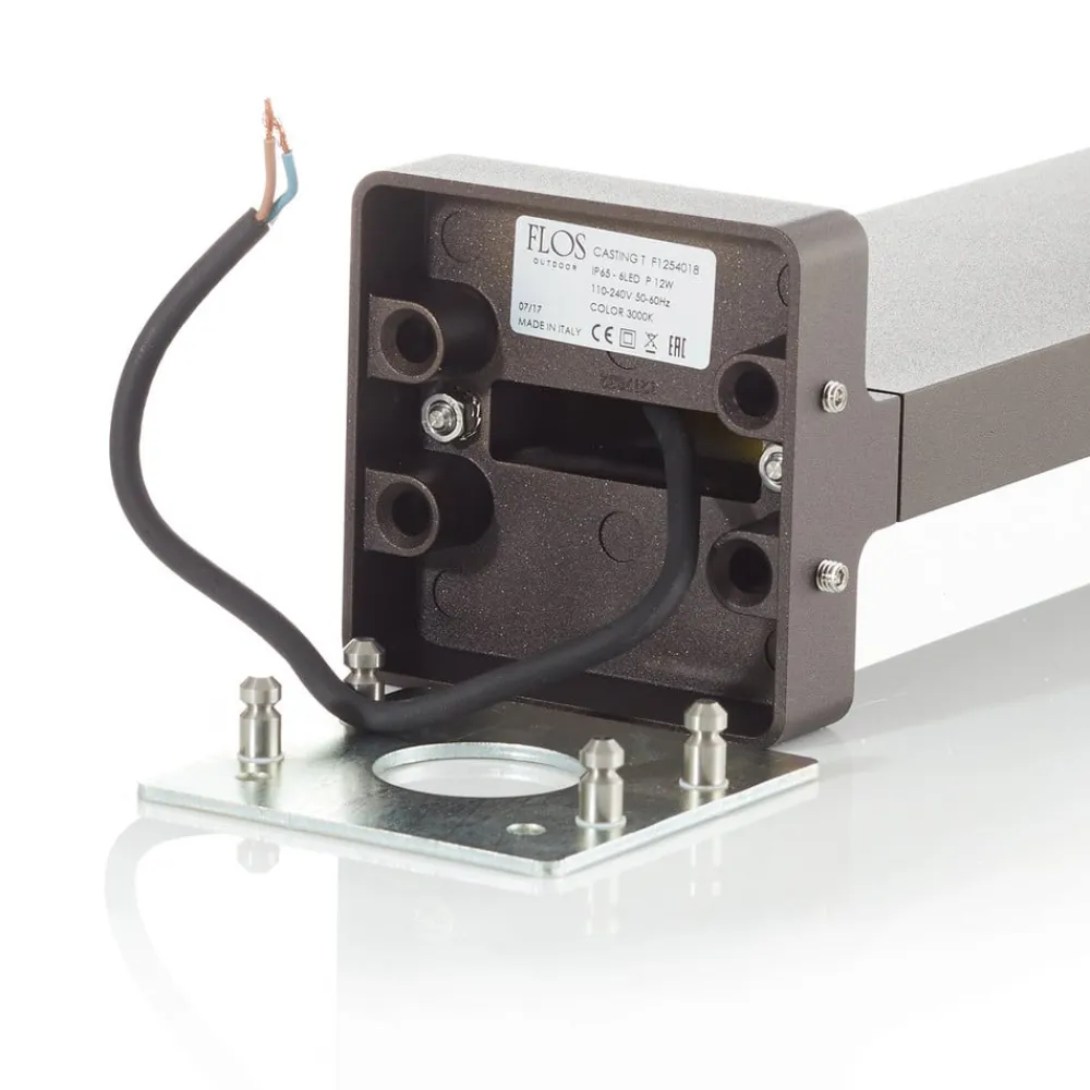 Flos Architectural FLOS Casting T 100 - LED-sokkellampe 50 cm brun